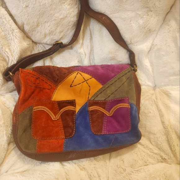 Lucy Brand Patchwork Handbag - Picture 1 of 7